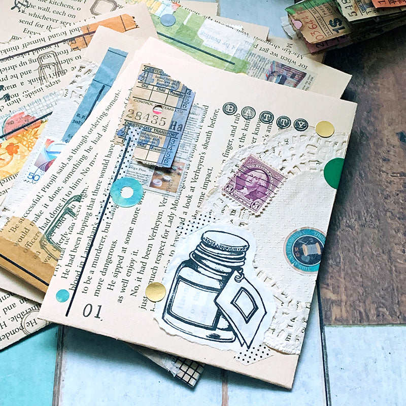 no.70《墨水瓶》/ 墨水試色印章 - YU'S WORLD STORE|小玉的貼貼世界