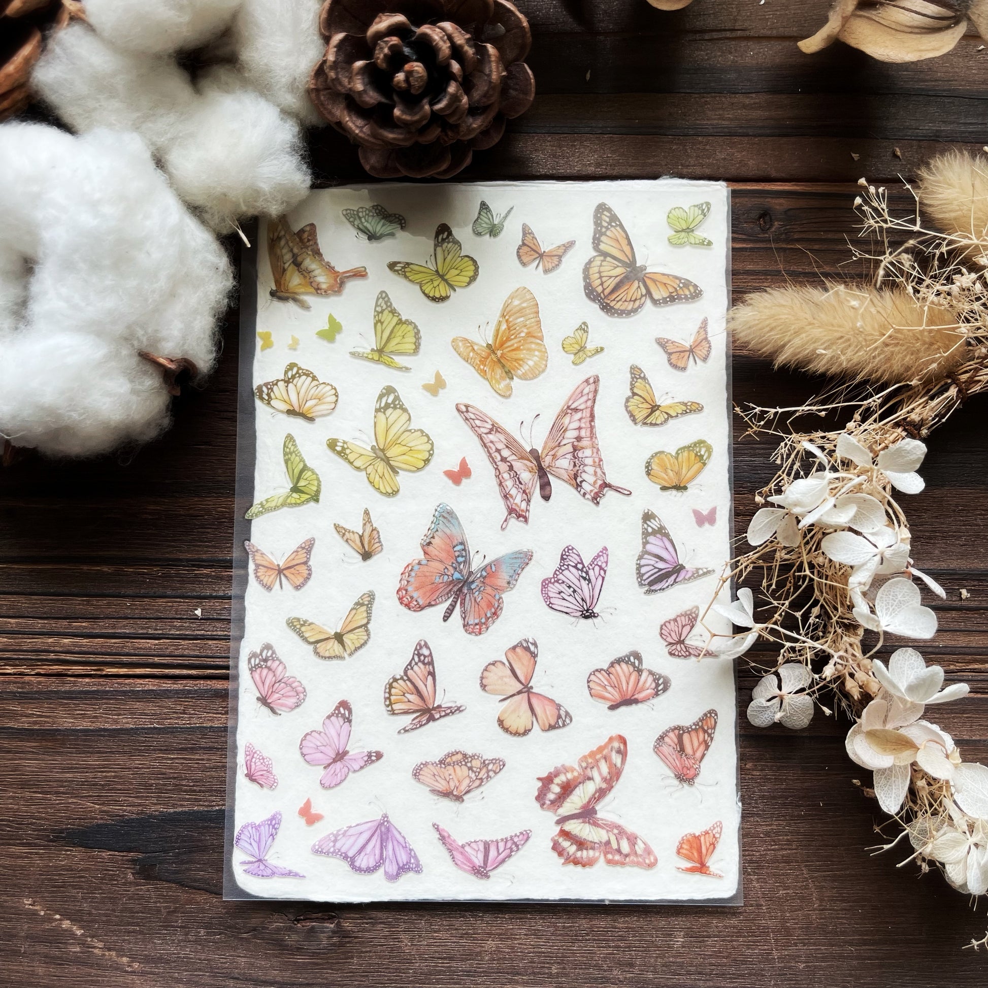 舞蝶 / 轉印貼紙 - YU'S WORLD STORE|小玉的貼貼世界