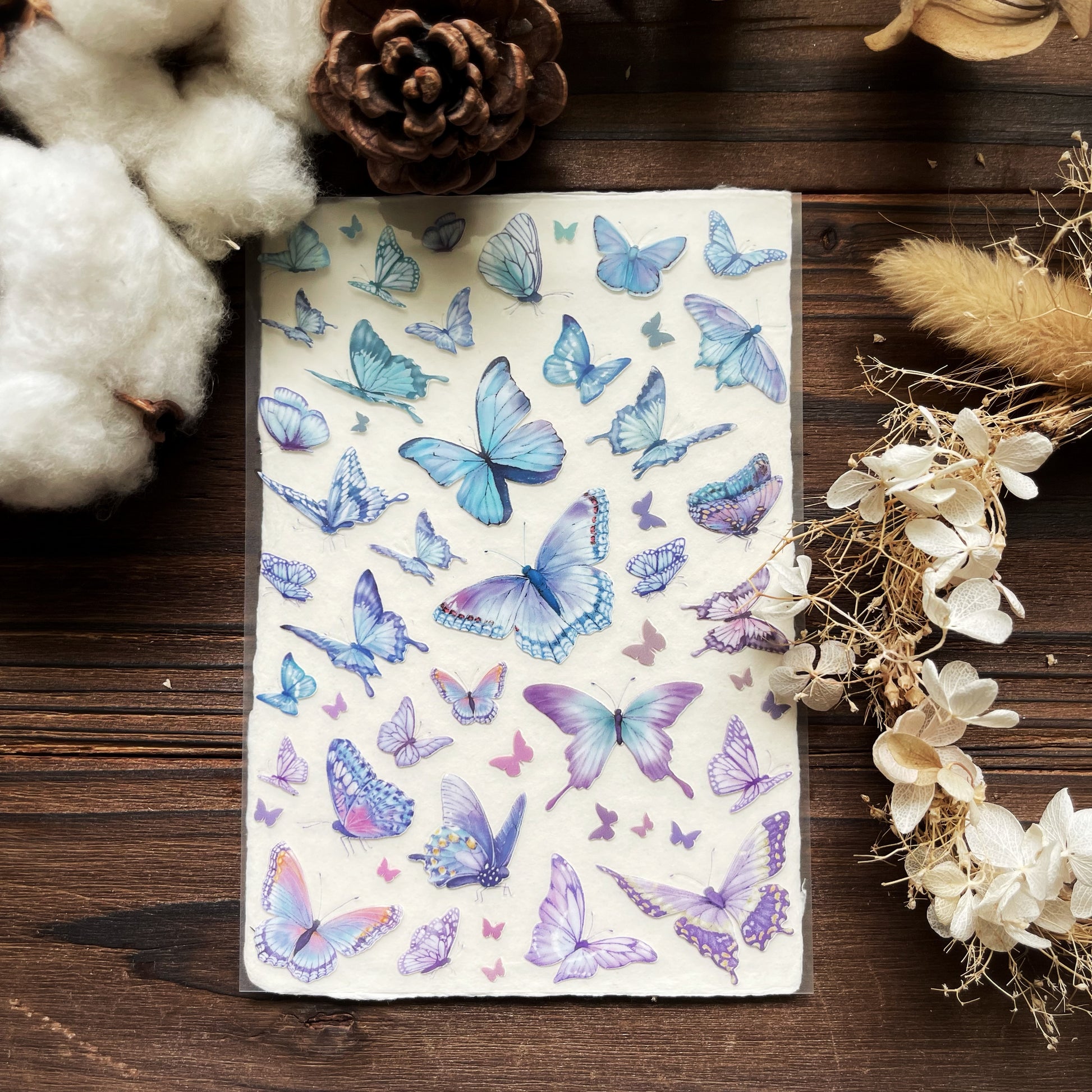 舞蝶 / 轉印貼紙 - YU'S WORLD STORE|小玉的貼貼世界