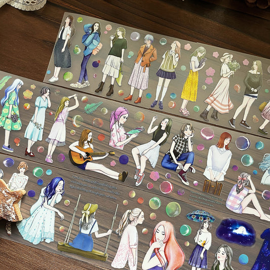 Hello Miss 妳好 7.5cm :: 先行版 / 紙膠帶 - YU'S WORLD STORE|小玉的貼貼世界