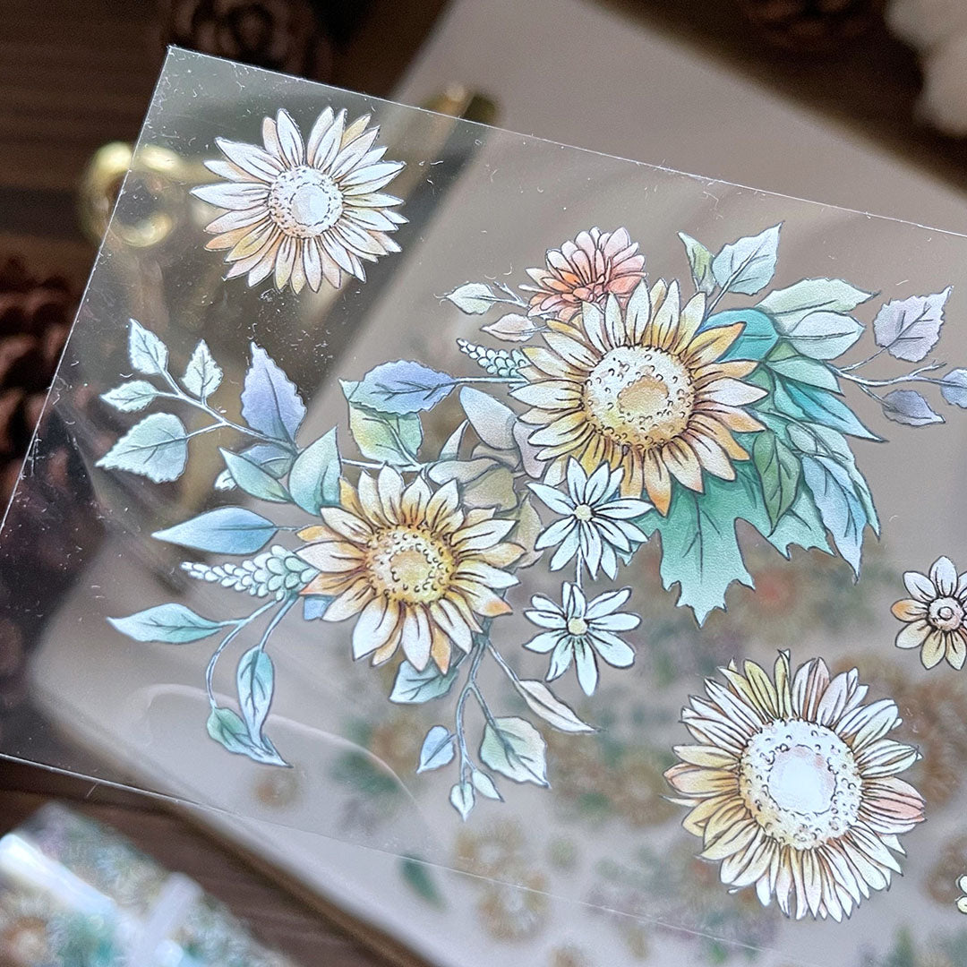 【預購】TAP27 繁花・暖陽 / PET膠帶 :: 霧面燙金 - 2024/1/10出貨 - YU'S WORLD STORE|小玉的貼貼世界