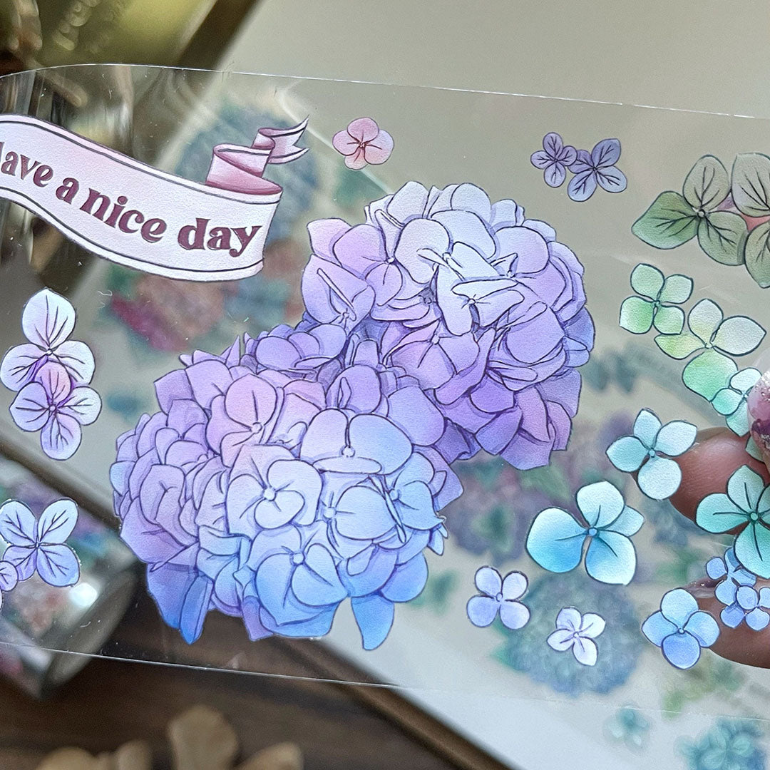 【預購】TAP28 繁花・月夜 / PET膠帶 :: 霧面燙金 - 2024/1/10出貨 - YU'S WORLD STORE|小玉的貼貼世界