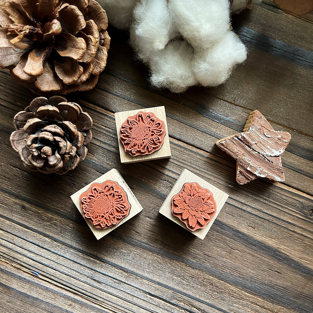 NO.95-97 小野花 / 手繪復古印章 - YU'S WORLD STORE|小玉的貼貼世界