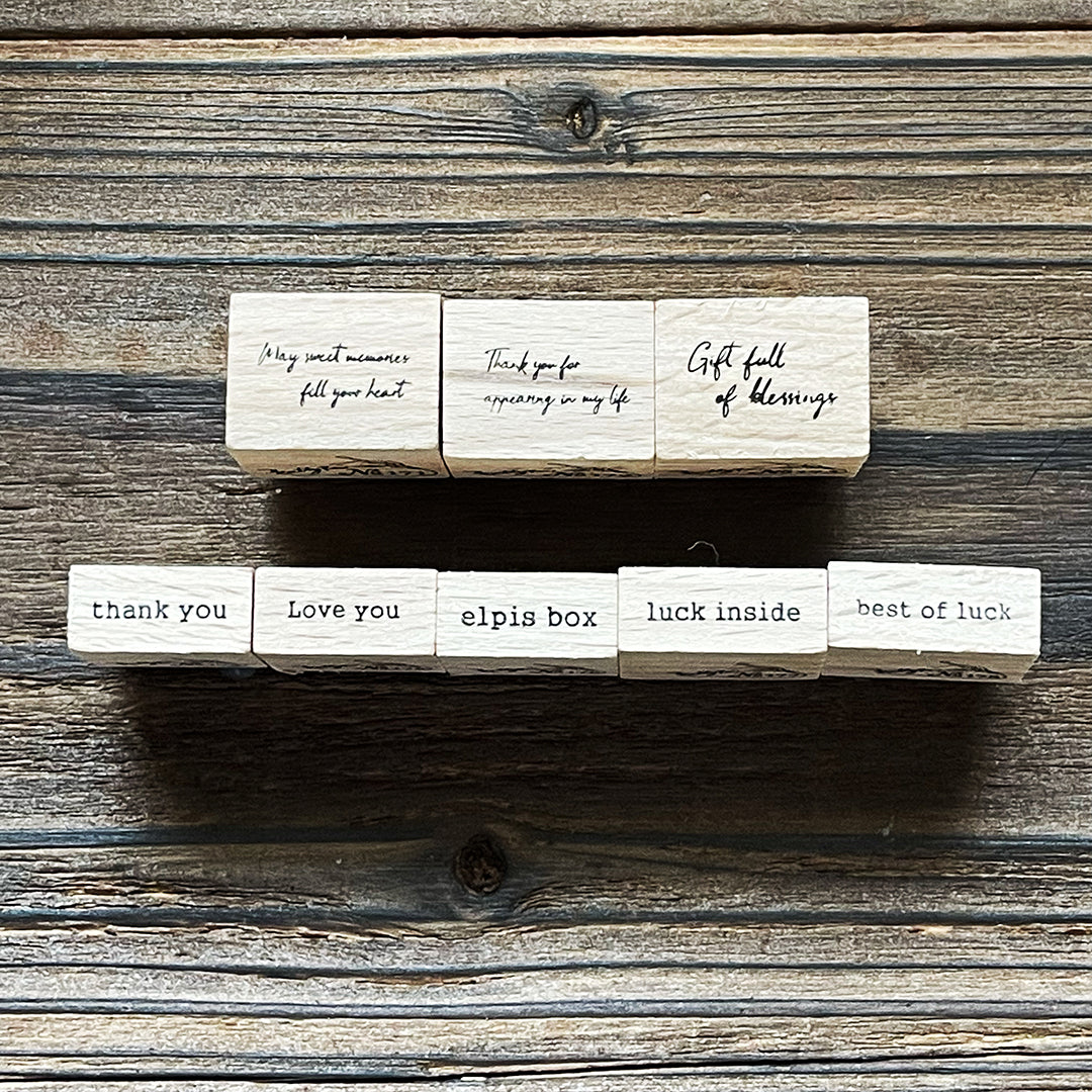 no.168-178 禮物和禮物們 / 印章 - YU'S WORLD STORE|小玉的貼貼世界