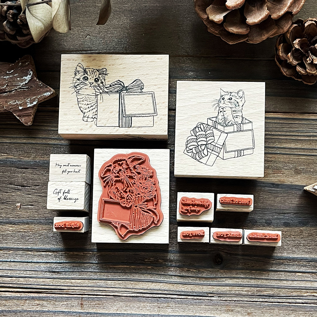 no.168-178 禮物和禮物們 / 印章 - YU'S WORLD STORE|小玉的貼貼世界