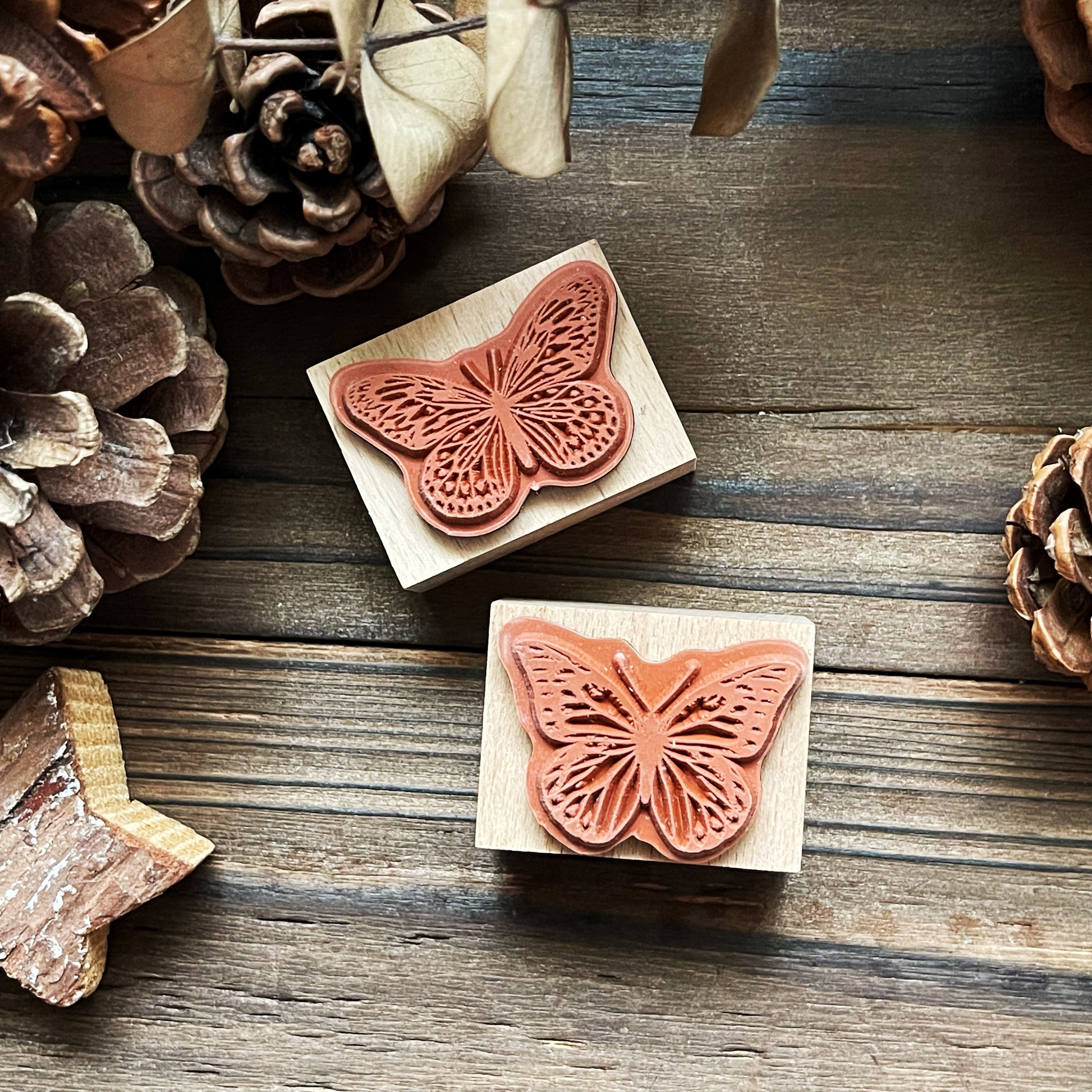 no.108-109 蝴蝶 / 印章 - YU'S WORLD STORE|小玉的貼貼世界