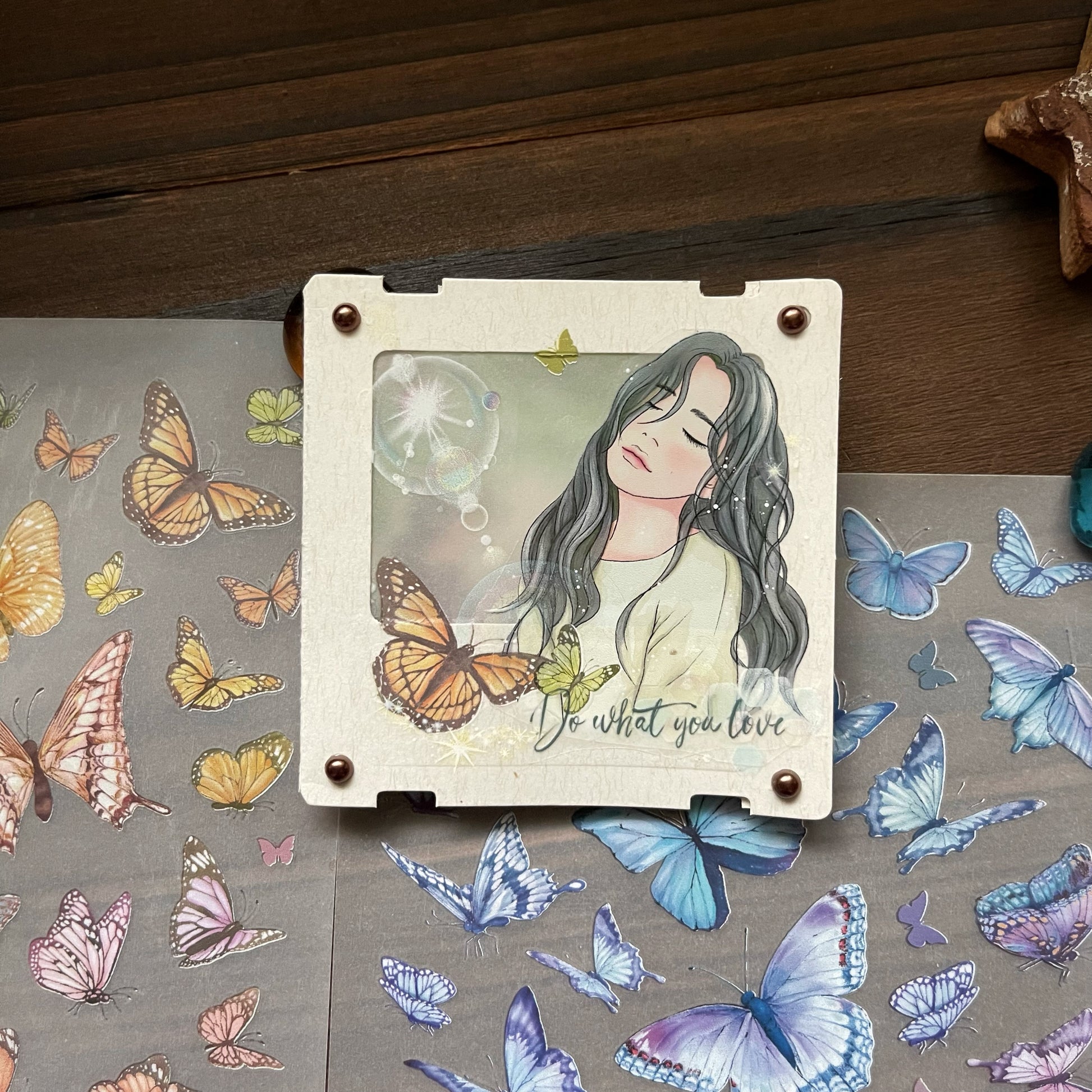 舞蝶 / 轉印貼紙 - YU'S WORLD STORE|小玉的貼貼世界