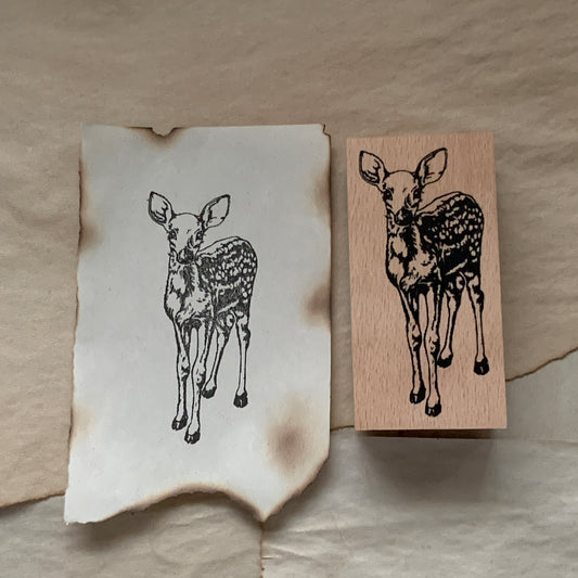 no.90 梅花鹿 / 手繪復古印章 - YU'S WORLD STORE|小玉的貼貼世界