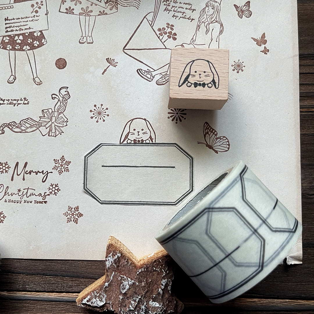 no.151-156 嘻八與朋友們 / 印章 - YU'S WORLD STORE|小玉的貼貼世界