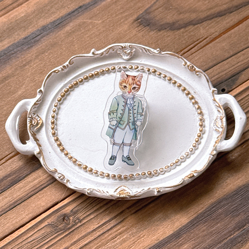 NEW / 貓咪日常/貓星舞會/花路貓/磁吸壓克力手帳夾 - YU'S WORLD STORE｜小玉的貼貼世界