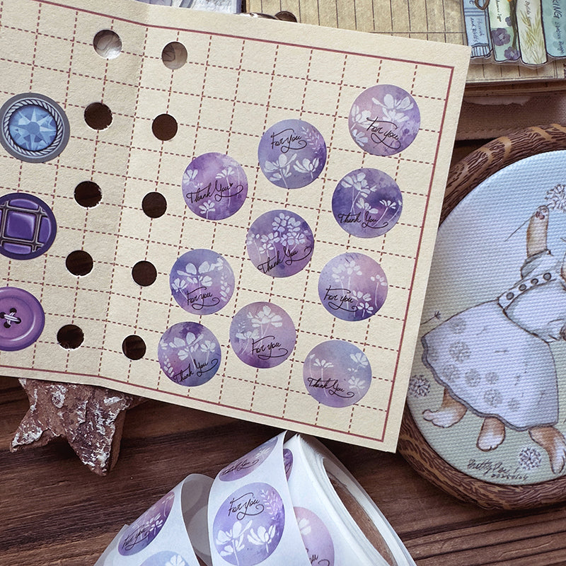 New/ thank you / 標籤貼紙 label sticker - YU'S WORLD STORE｜小玉的貼貼世界