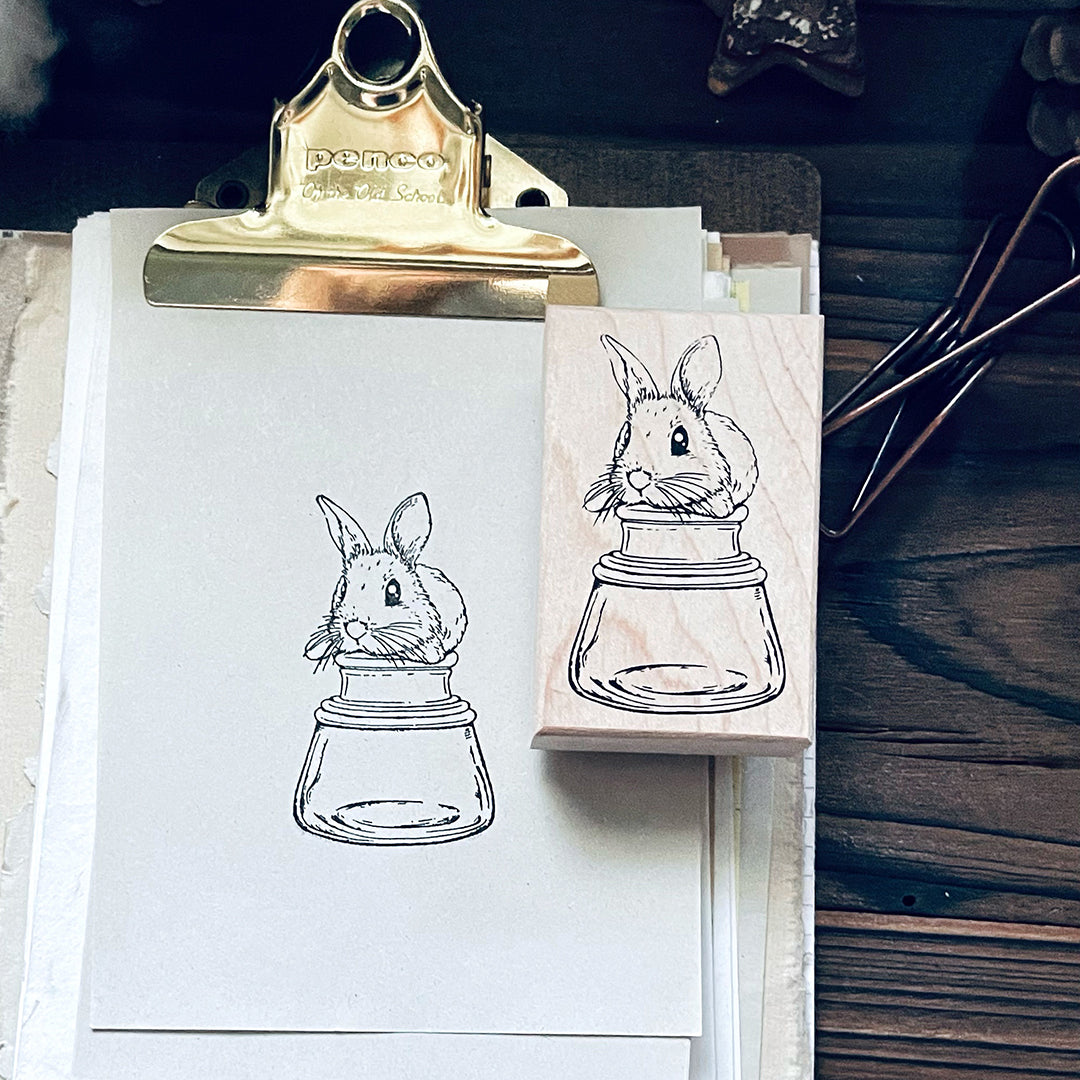 yusworld_no.186 Sweet Bunny bottle stamp-Anne