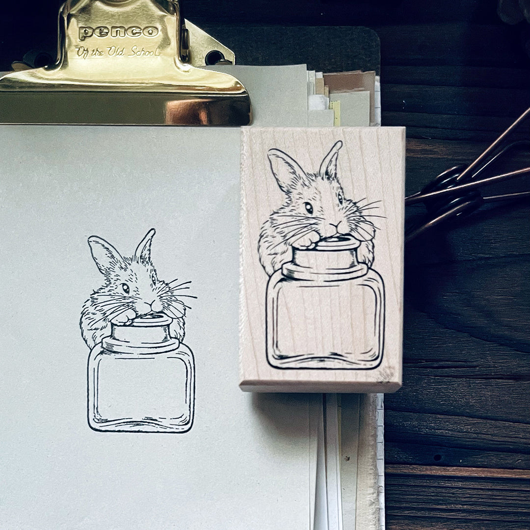 yusworld_no.187 Sweet Bunny bottle stamp-Bun