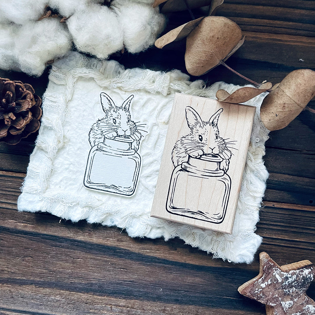 yusworld_no.187 Sweet Bunny bottle stamp-Bun