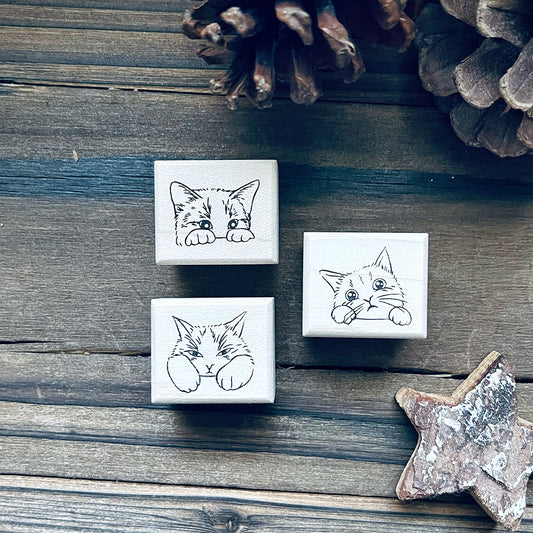 yusworld_no.203-205 hide and seek stamp Meow-Do Re Mi