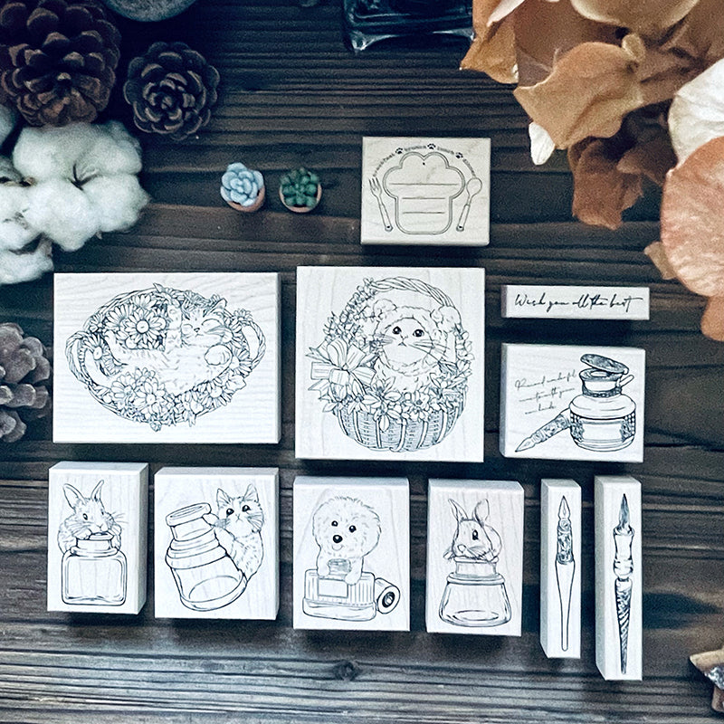 馬年快樂 新年福袋 限量發售 內含印章膠帶貼紙 官網限定版 - YU'S WORLD STORE｜小玉的貼貼世界