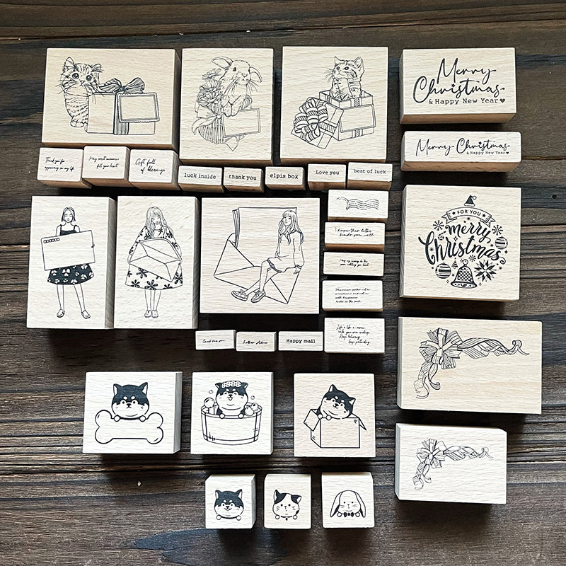 馬年快樂 新年福袋 限量發售 內含印章膠帶貼紙 官網限定版 - YU'S WORLD STORE｜小玉的貼貼世界