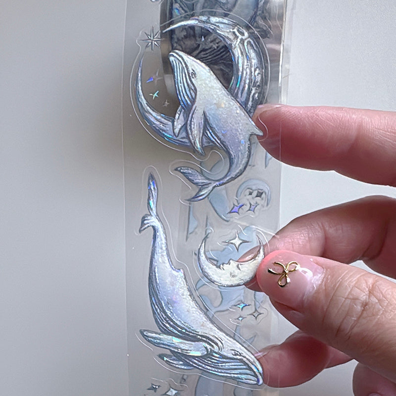 New/TAPE49 星空祈願 亮面Pet割型膠帶/貝殼光 - YU'S WORLD STORE｜小玉的貼貼世界