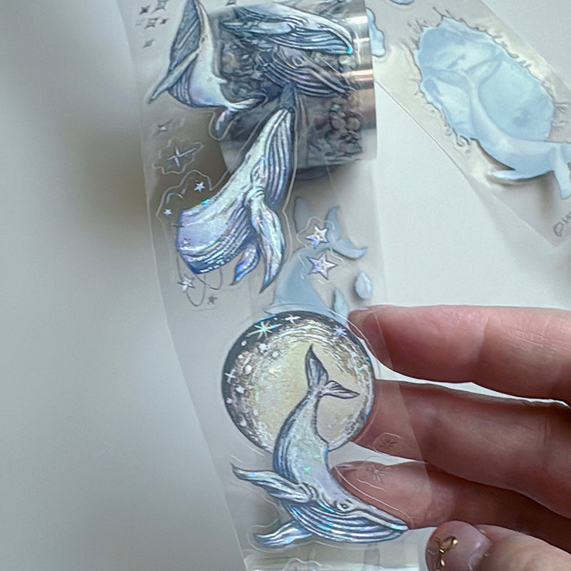 New/TAPE49 星空祈願 亮面Pet割型膠帶/貝殼光 - YU'S WORLD STORE｜小玉的貼貼世界