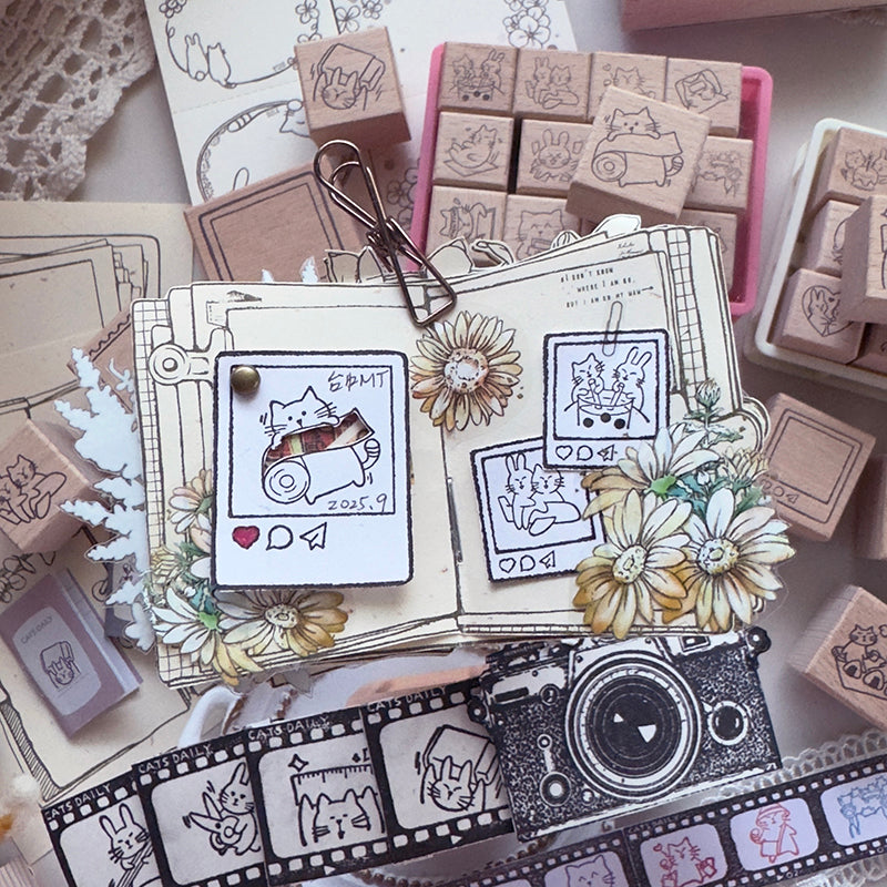 new / no.313-316 大喀嚓 ka cha / 印章組 - YU'S WORLD STORE｜小玉的貼貼世界