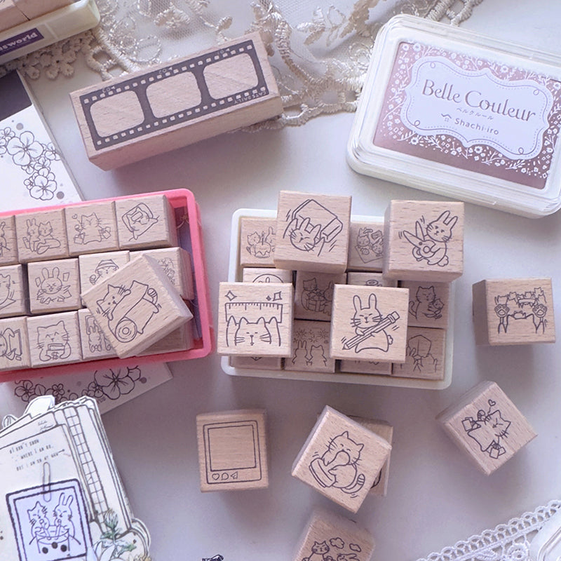 new / no.313-316 大喀嚓 ka cha / 印章組 - YU'S WORLD STORE｜小玉的貼貼世界