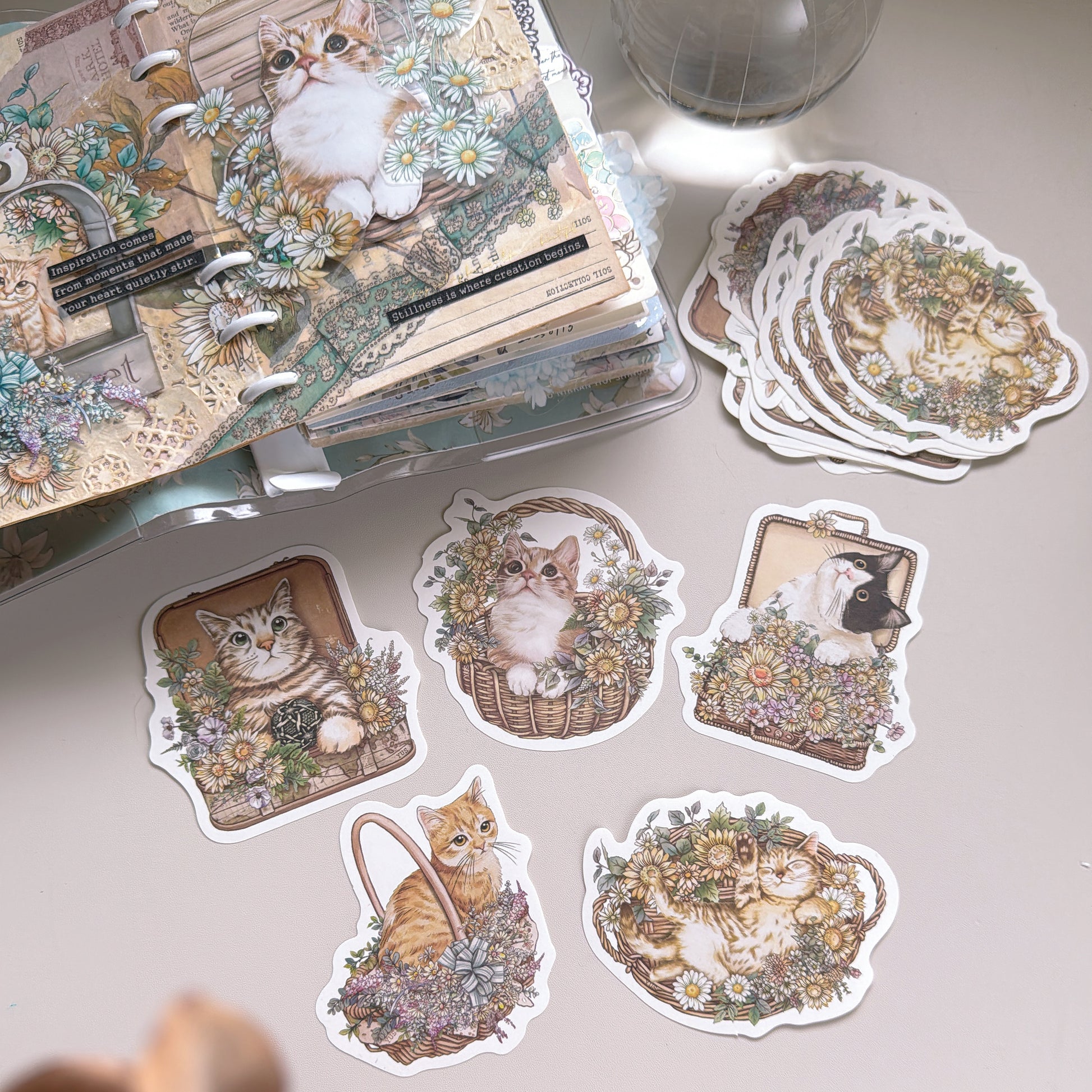 new / 貓咪的花店便箋 - YU'S WORLD STORE｜小玉的貼貼世界
