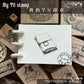 new / no.27 我的TN 手繪復古 / 木製印章 /復刻 12中出貨 - YU'S WORLD STORE｜小玉的貼貼世界