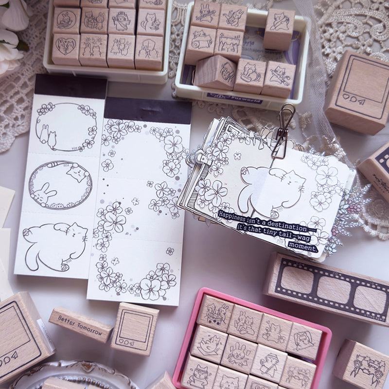 new / 綻放的呢喃 ｜Blooming Murmurs｜咲きこぼれる囁き/ 便箋  Notes