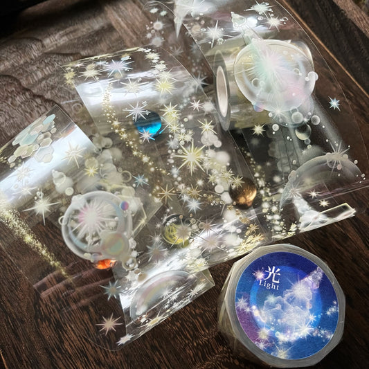 光 / PET膠帶 - YU'S WORLD STORE|小玉的貼貼世界