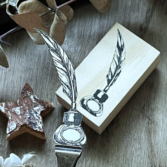 no.59《文房具》沾水筆 / 印章 - YU'S WORLD STORE|小玉的貼貼世界